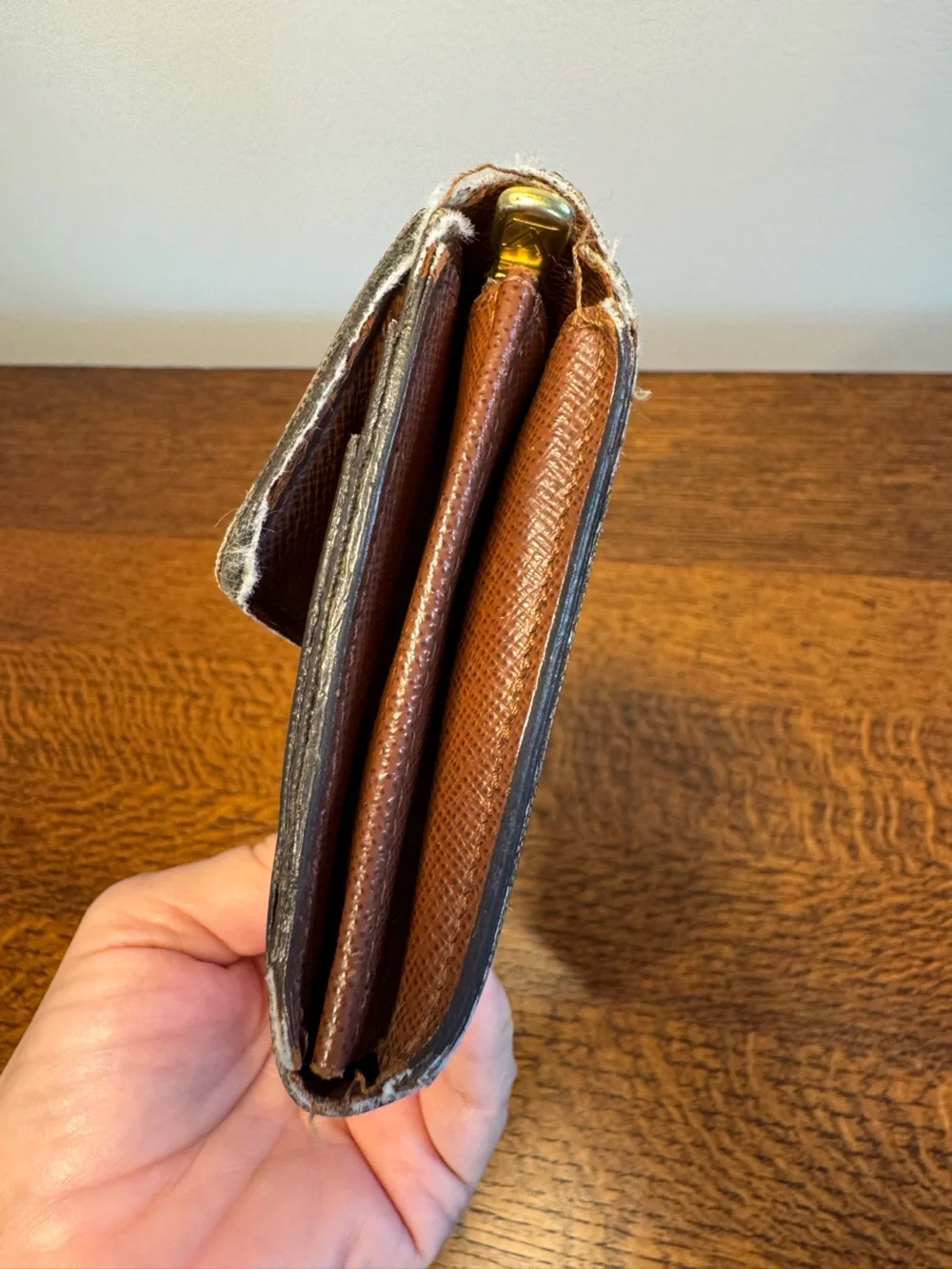 Louis Vuitton Vintage Monogram Sarah Long Wallet w/COA